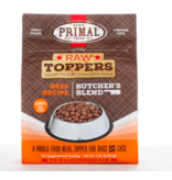 Primal Pet Foods Primal Raw Toppers | Butcher's Blend Beef Grind - Meat, Bone & Organ 2 lb (*Frozen Products for Local Delivery or In-Store Pickup Only. *)