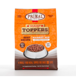 Primal Pet Foods Primal Raw Toppers | Market Mix Beef & Produce 5 lb (*Frozen Products for Local Delivery or In-Store Pickup Only. *)