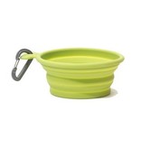 Messy Mutts Messy Mutts | Collapsible Silicone Bowl Green Medium