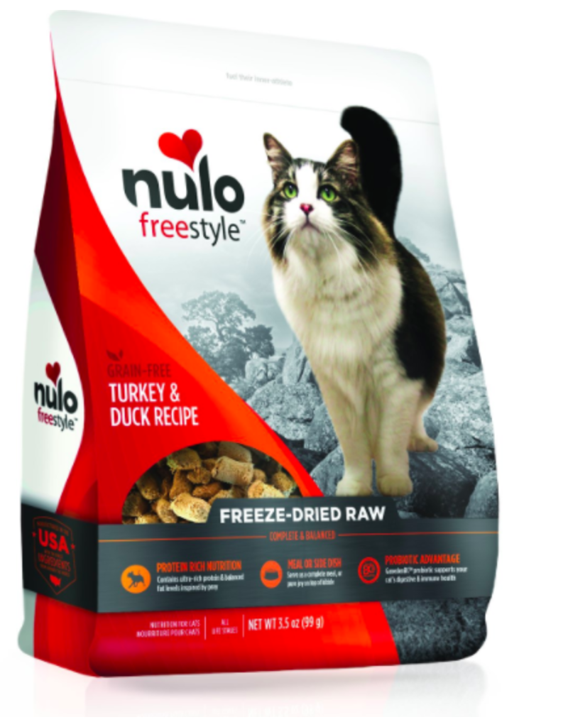 Nulo Nulo Grain-Free Cat Freeze-Dried Raw Turkey & Duck 8 oz