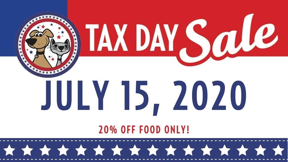 Tax Day Sale