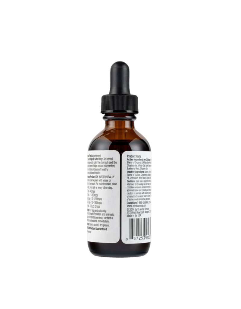 Earth Animal Earth Animal Tinctures No More Runs 2 oz