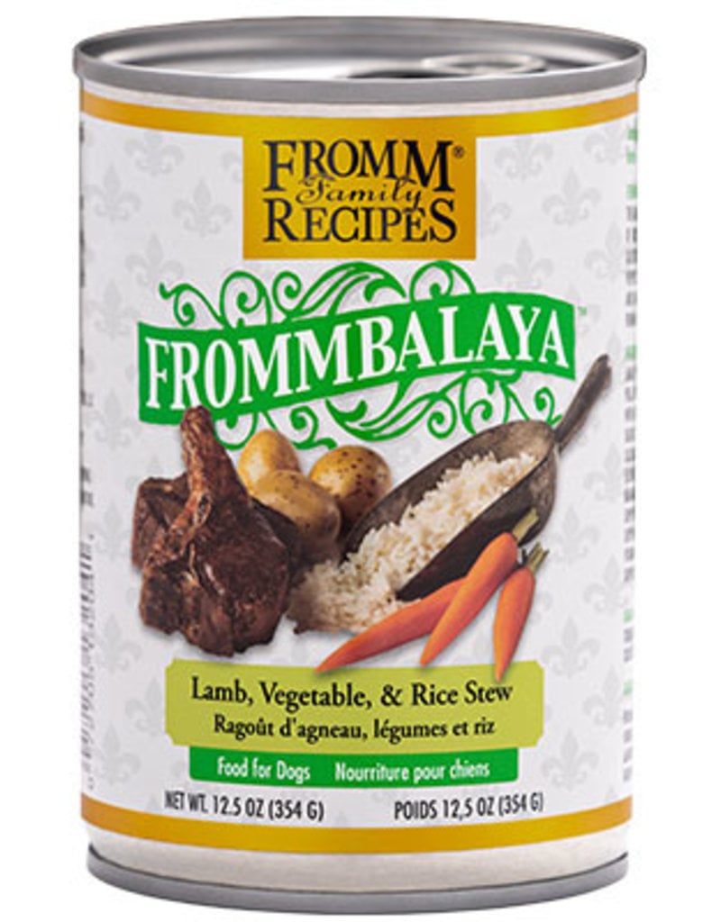 Fromm Fromm Canned Dog Food Frommbalaya Stew | Lamb Vegetable & Rice 12.5 oz CASE