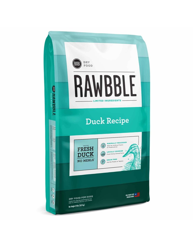 Bixbi Bixbi Rawbble Dog Kibble | Duck 24 lb