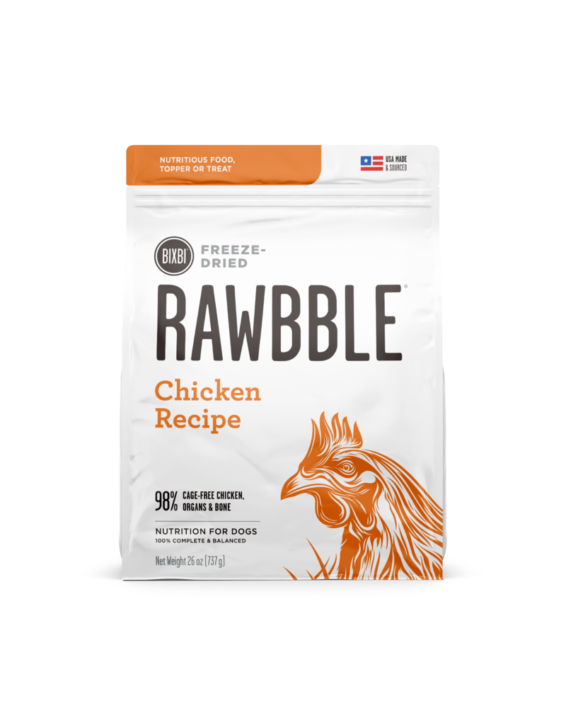 Bixbi Bixbi Freeze Dried Rawbble Chicken 4.5 oz