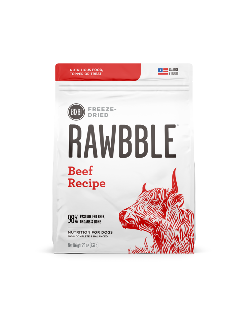 Bixbi Bixbi Freeze Dried Rawbble Beef 4.5 oz