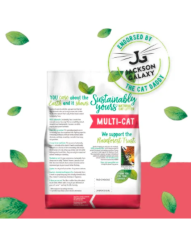 Sustainably Yours Sustainably Yours | Natural Cat Litter Multi-Cat 26 lb (* Litter 12 lbs or More for Local Delivery or In-Store Pickup Only. *)