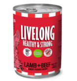 Livelong LiveLong Canned Dog Food | Lamb, Beef & Sweet Potato Recipe 13 oz CASE