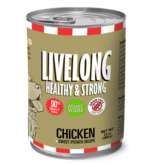 Livelong LiveLong Canned Dog Food | Chicken & Sweet Potato Recipe 13 oz CASE