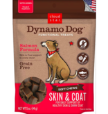 Cloud Star Cloud Star Dynamo Dog Functional Treats Skin & Coat Salmon 14 oz