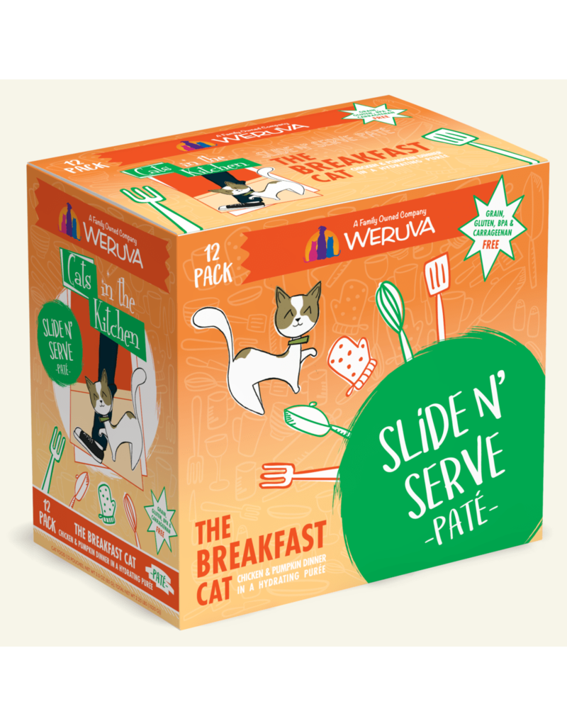 Weruva Weruva CITK Pate Cat Pouches | The Breakfast Cat 3 oz CASE