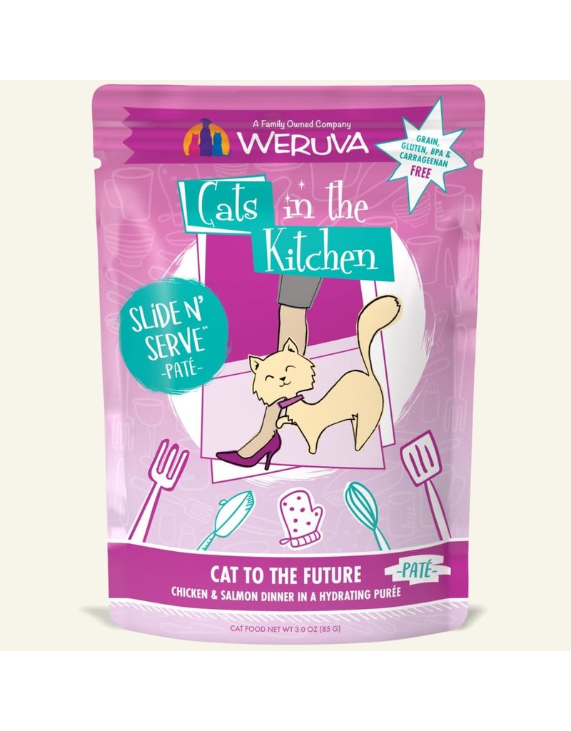 Weruva Weruva CITK Pate Cat Pouches CASE Cat to the Future 3 oz