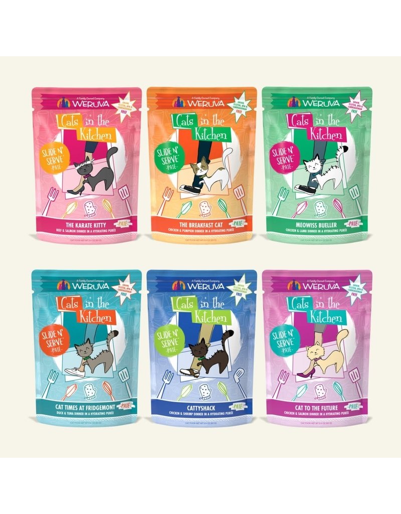 Weruva Weruva CITK Pate Cat Pouches | The Brat Pack Variety Pack 3 oz
