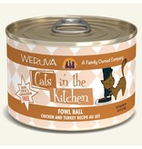 Weruva Weruva CITK Canned Cat Food | Fowl Ball 6 oz CASE
