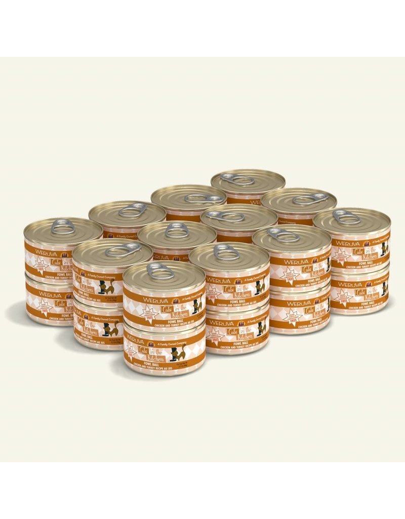 Weruva Weruva CITK Canned Cat Food | Fowl Ball 3.2 oz