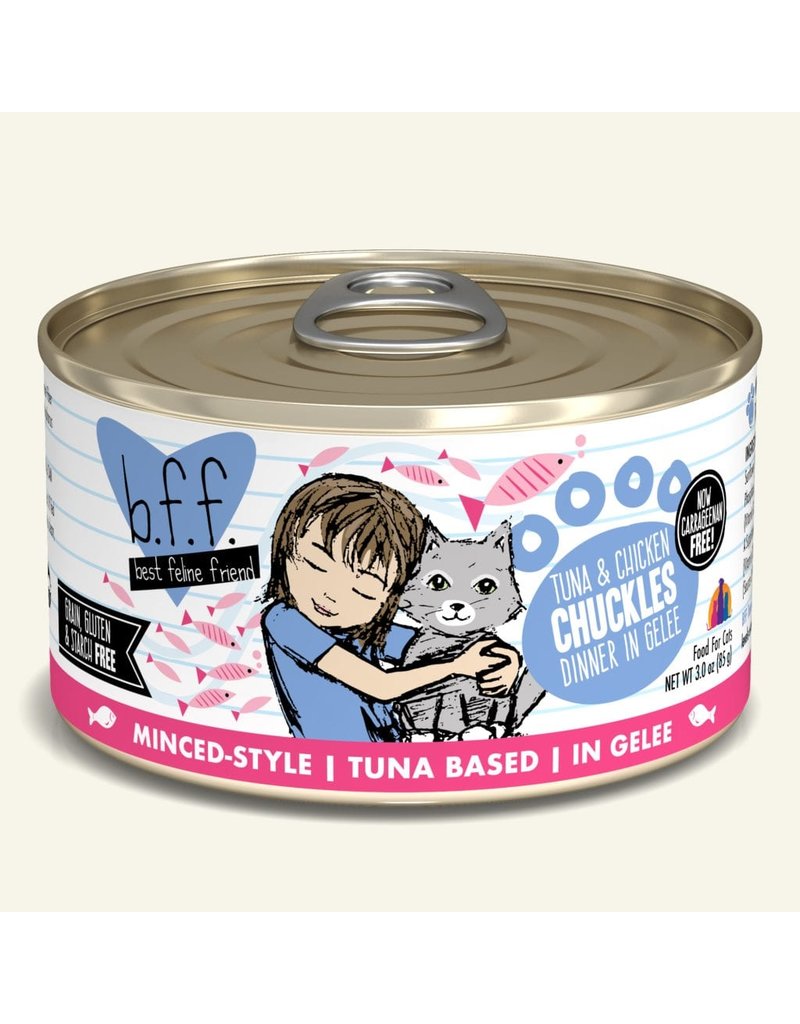 Weruva Weruva BFF Canned Cat Food | Chuckles Tuna & Chicken 3 oz CASE