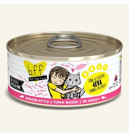Weruva Best Feline Friend Canned Cat Food Tuna & Chicken 4Eva 5.5 oz single