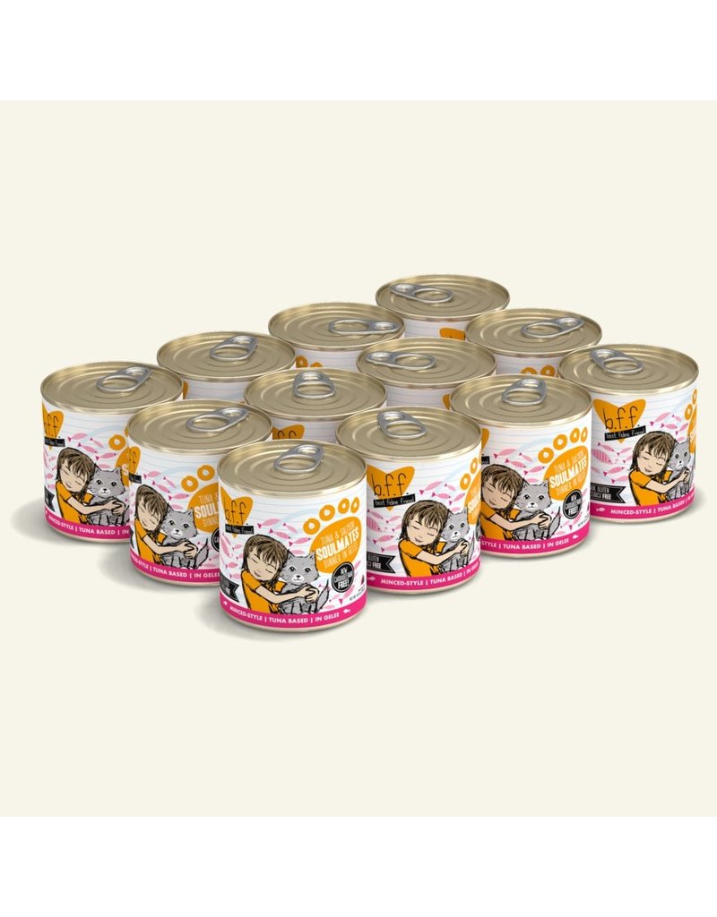 Weruva Best Feline Friend Canned Cat Food Tuna & Salmon Soulmates 10 oz single