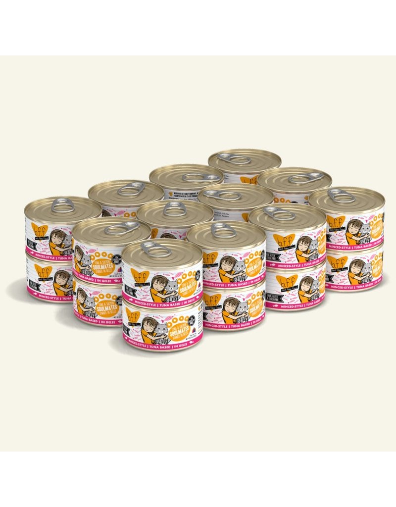 Weruva Best Feline Friend Canned Cat Food Tuna & Salmon Soulmates 3 oz single