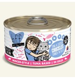 Weruva Best Feline Friend Canned Cat Food Tuna & Chicken Chuckles 3 oz single