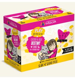 Weruva Weruva BFF PLAY Chicken Based Pate Pouch | Destiny Chicken & Duck 3 oz CASE