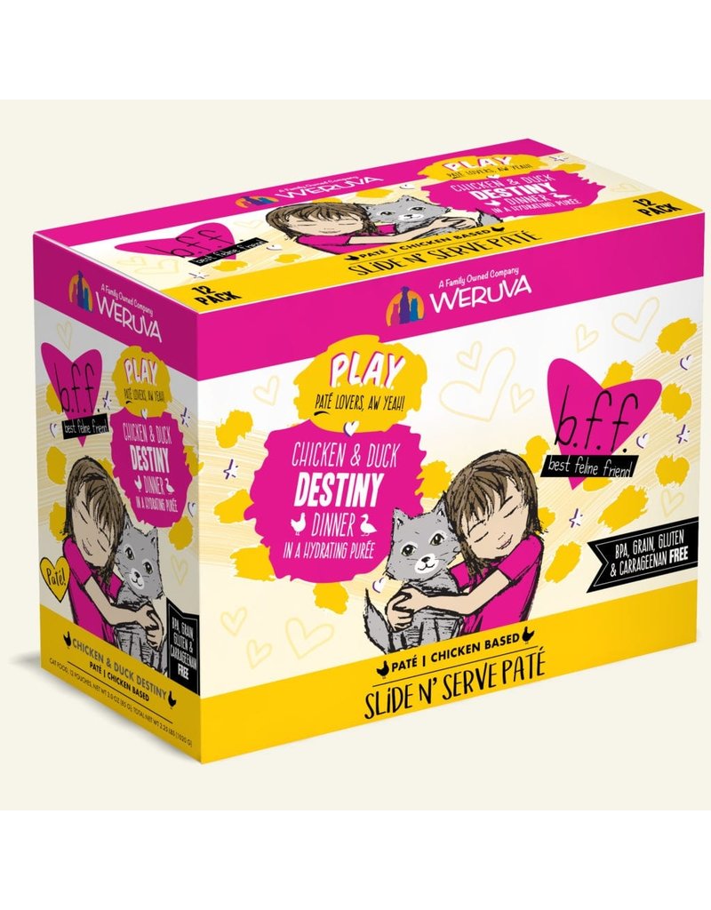 Weruva Weruva BFF PLAY Chicken Based Pate Pouch | Destiny Chicken & Duck 3 oz