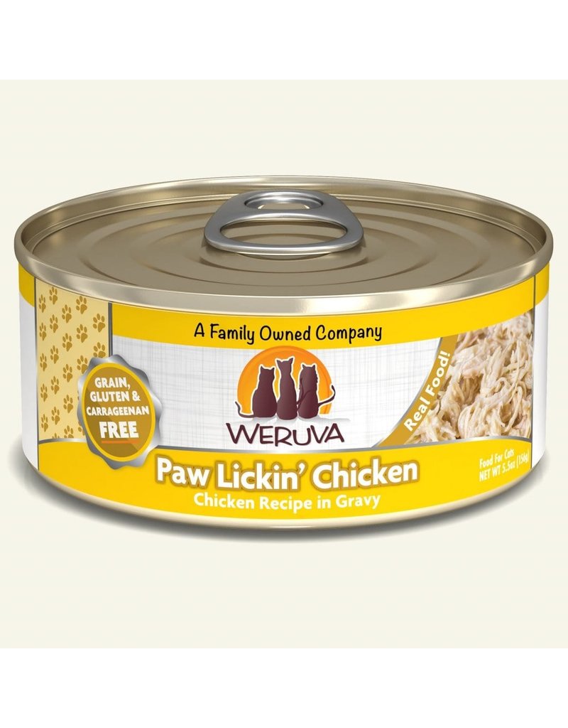 Weruva Weruva Classics Canned Cat Food | Paw Lickin Chicken 5.5 oz CASE