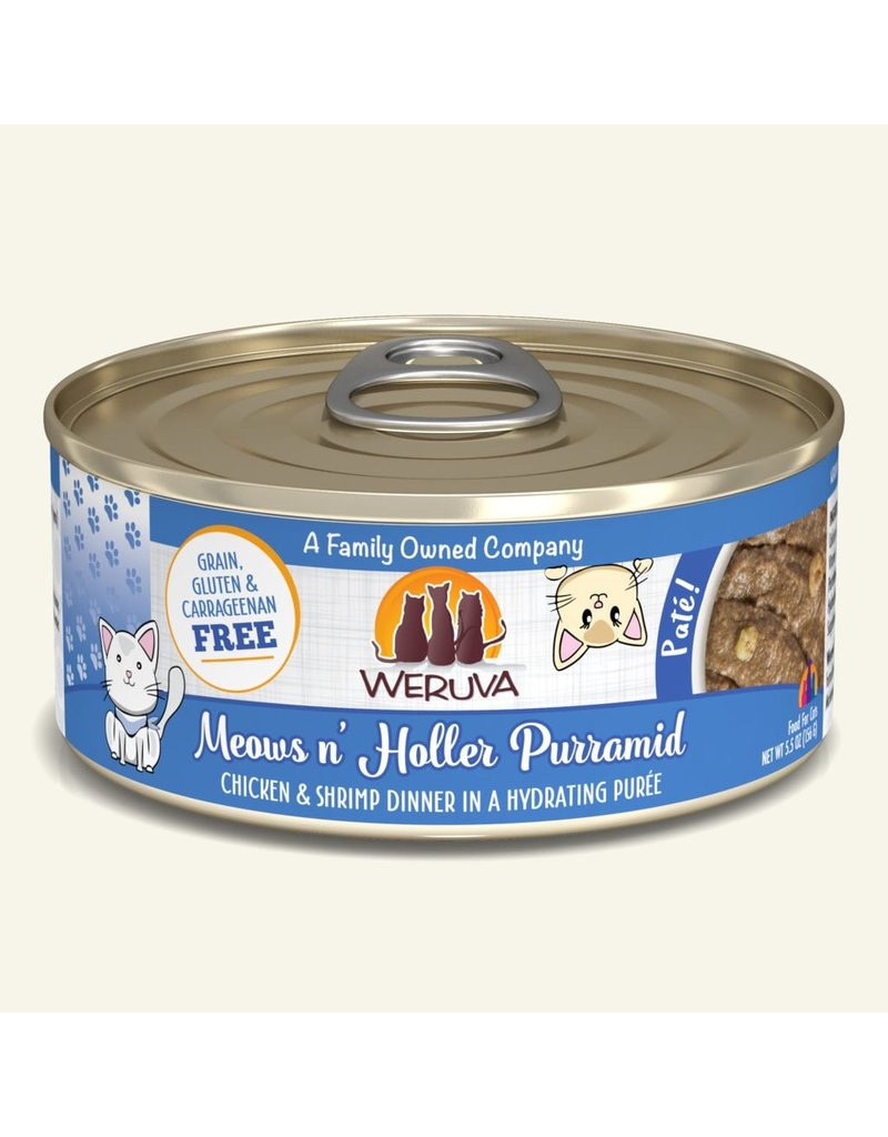 Weruva Weruva Pates Canned Cat Food Meows n’ Holler PurrAmid 5.5 oz single