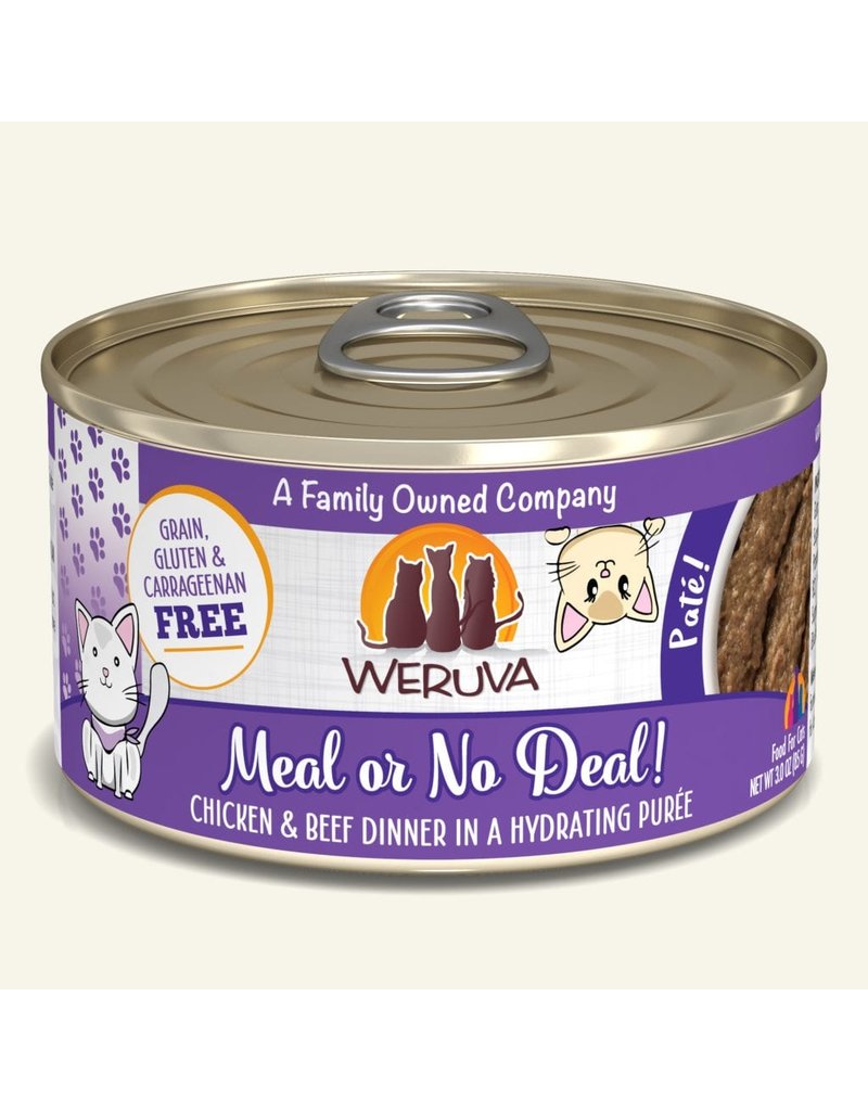 Weruva Weruva Pates Canned Cat Food Meal or No Deal! 3 oz single