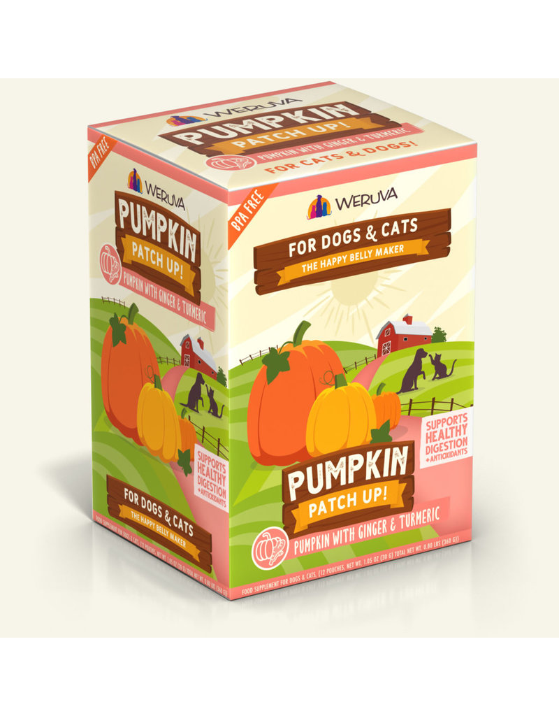 Weruva Weruva Pumpkin Patch Up! Pouch | Pumpkin w/ Ginger & Tumeric 1.05 oz CASE