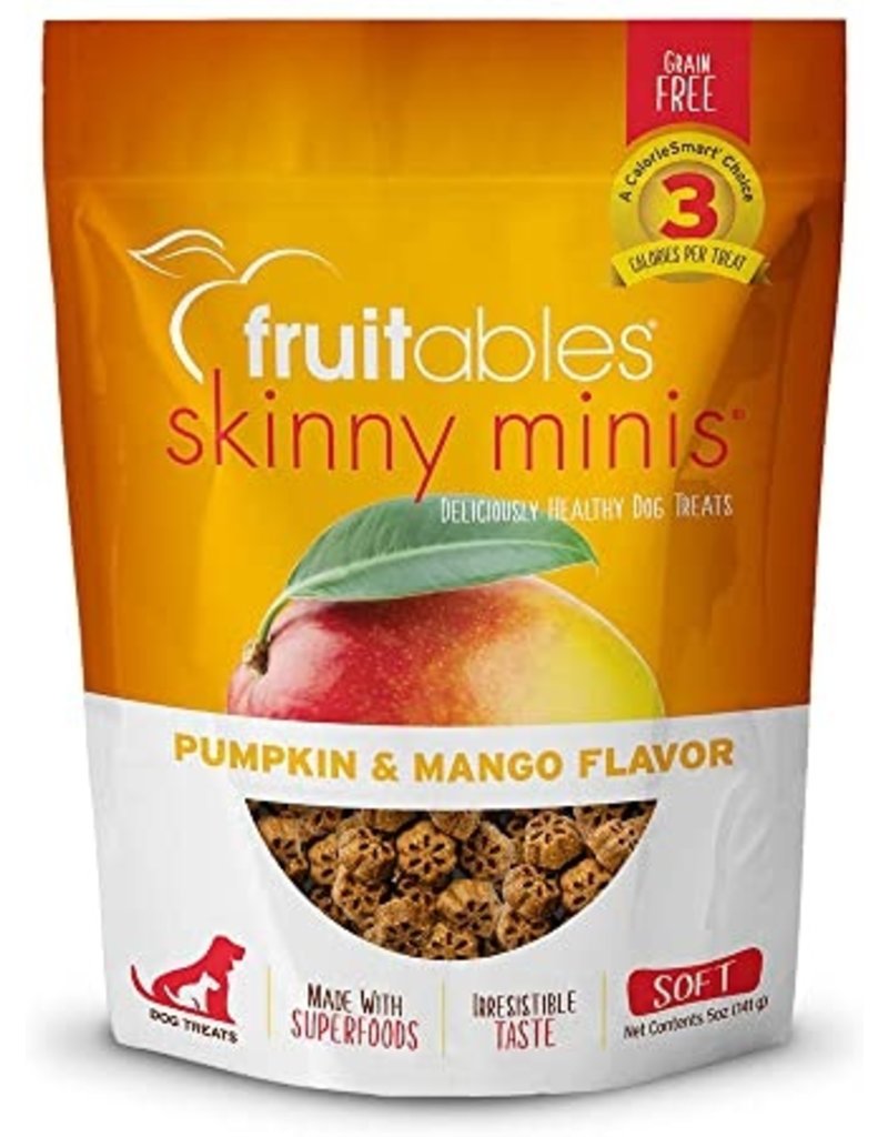 Fruitables Fruitables Skinny Minis Soft Dog Treats Pumpkin & Mango 5 oz