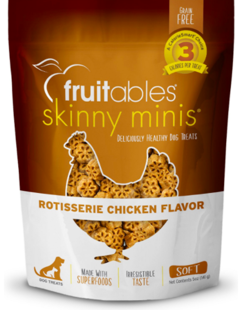 Fruitables Fruitables Skinny Minis Soft Dog Treats Chicken 5 oz