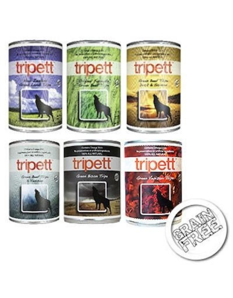 Tripett Tripett Canned Dog Food CASE | Beef Green Tripe with Venison 13 oz