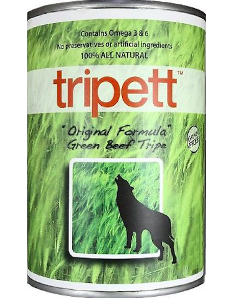 Tripett Tripett Canned Dog Food CASE Beef Green Tripe 13 oz