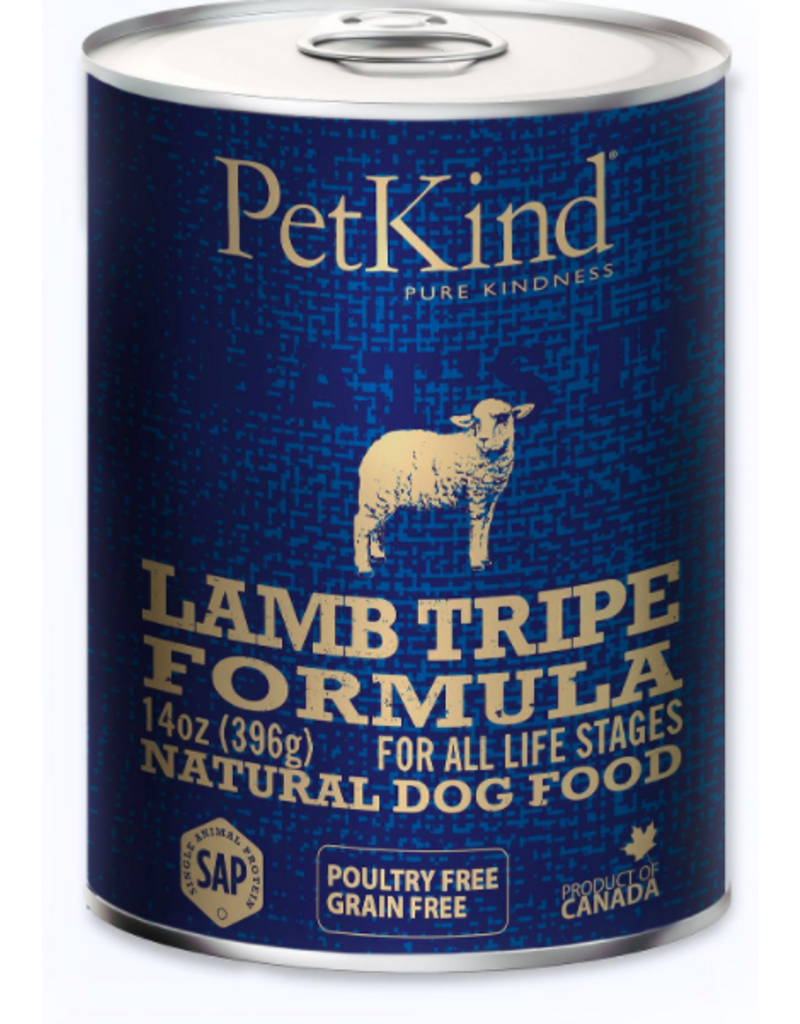 Petkind PetKind Canned Dog Food Lamb Tripe 13 oz single