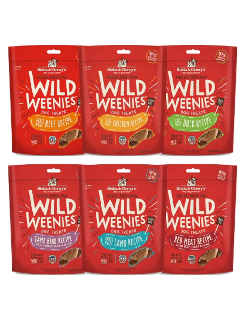 Stella & Chewy's Stella & Chewy's Wild Weenies Dog Treats Bac'N Me Crazy 3.25 oz