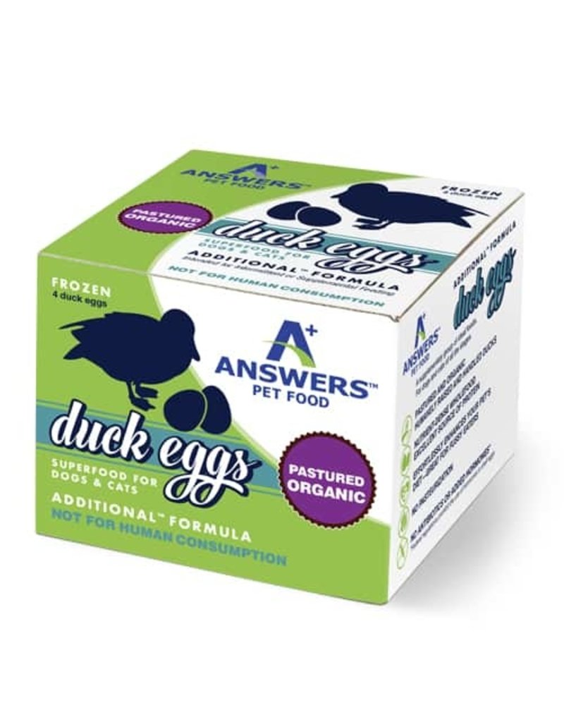 Answer's Pet Food Answers Rewards | Duck Eggs 4 ct (*Frozen Products for Local Delivery or In-Store Pickup Only. *)