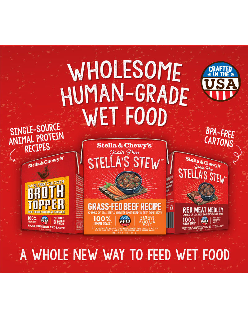 Stella & Chewy's Stella & Chewy's Canned Dog Food | Grass-Fed Beef 11 oz single