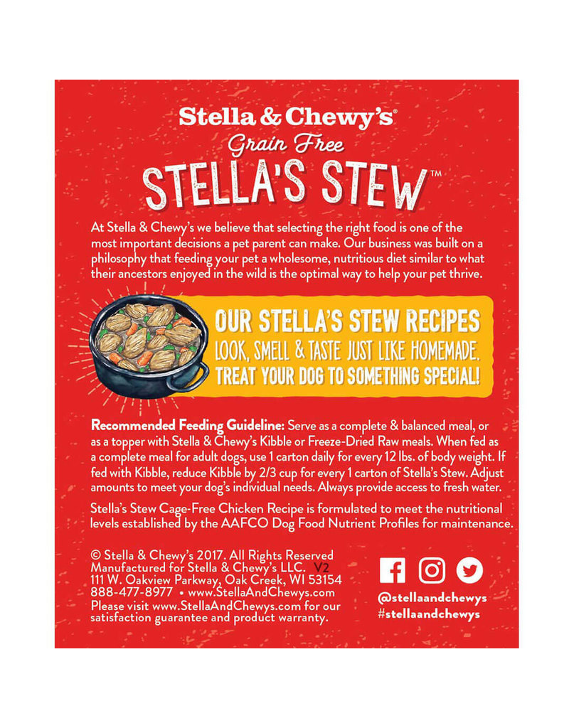 Stella & Chewy's Stella & Chewy's Canned Dog Food | Cage-Free Chicken 11 oz CASE