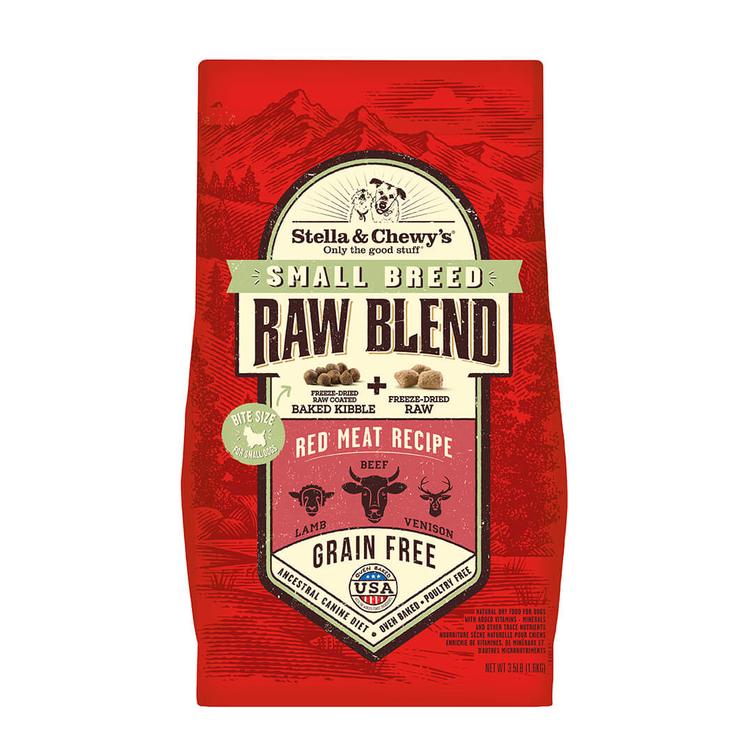 Stella & Chewy's Raw Blend Dog Kibble Red Meat Small Breed