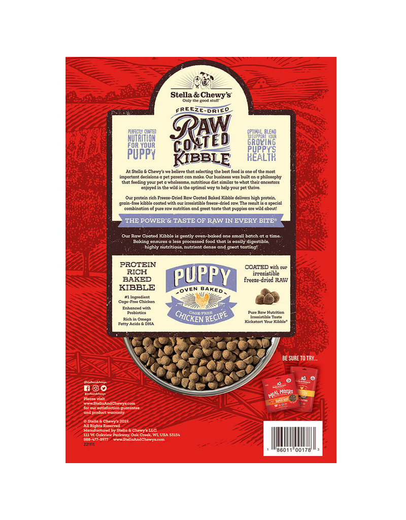 Stella & Chewy's z Stella & Chewy's Raw Coated Dog Kibble | Puppy 3.5 lb