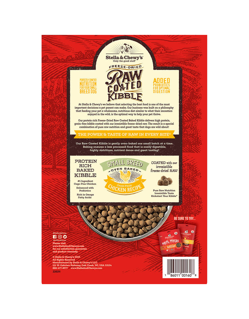 Stella & Chewy's Stella & Chewy's Raw Coated Dog Kibble | Chicken Small Breed 10 lb