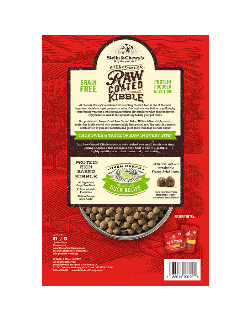 Stella & Chewy's Stella & Chewy's Raw Coated Dog Kibble | Duck 22 lb