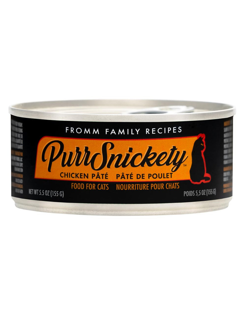 Fromm Fromm PurrSnickety Canned Cat Food | Chicken Pate 5.5 oz CASE