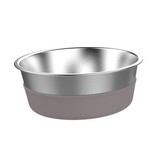 Messy Mutts Messy Mutts | Stainless Steel Bowl w/ Silicone Bottom Large