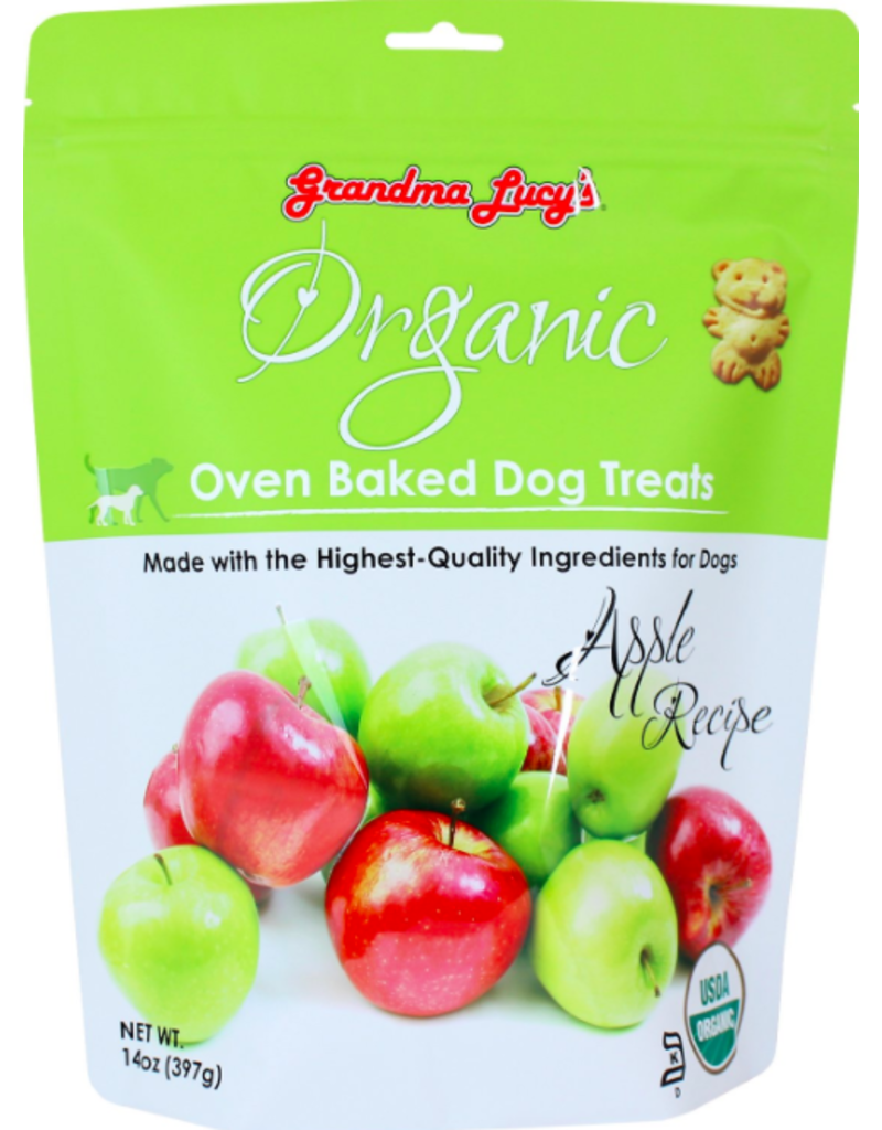 Grandma Lucy's Grandma Lucy's Crunchy Dog Treats Organic Apple 14 oz