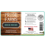 Oma's Pride Oma's Pride O'Paws Dog Raw Frozen Whole Duck Necks 5 lb CASE (*Frozen Products for Local Delivery or In-Store Pickup Only. *)