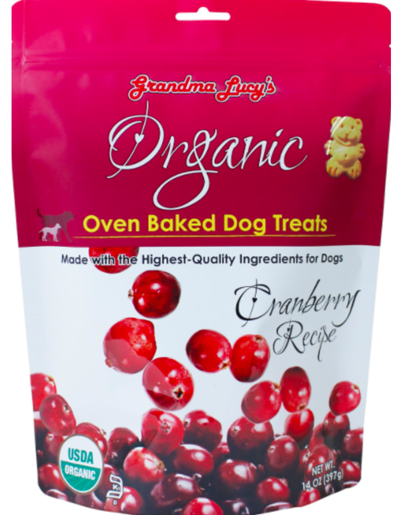Grandma Lucy's Grandma Lucy's Crunchy Dog Treats Organic Cranberry 14 oz