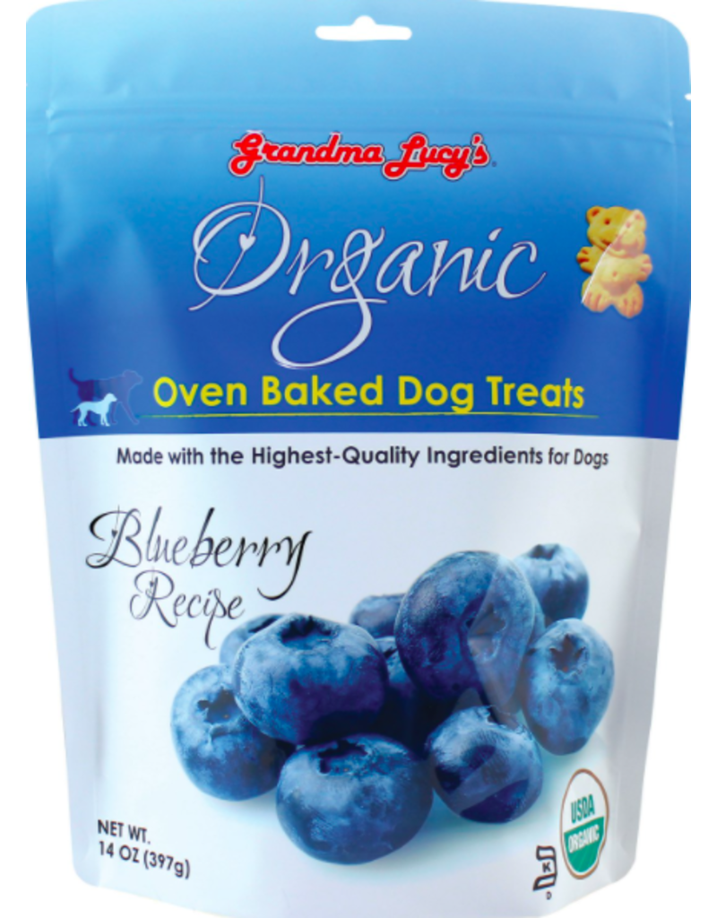 Grandma Lucy's Grandma Lucy's Crunchy Dog Treats Organic Blueberry 14 oz
