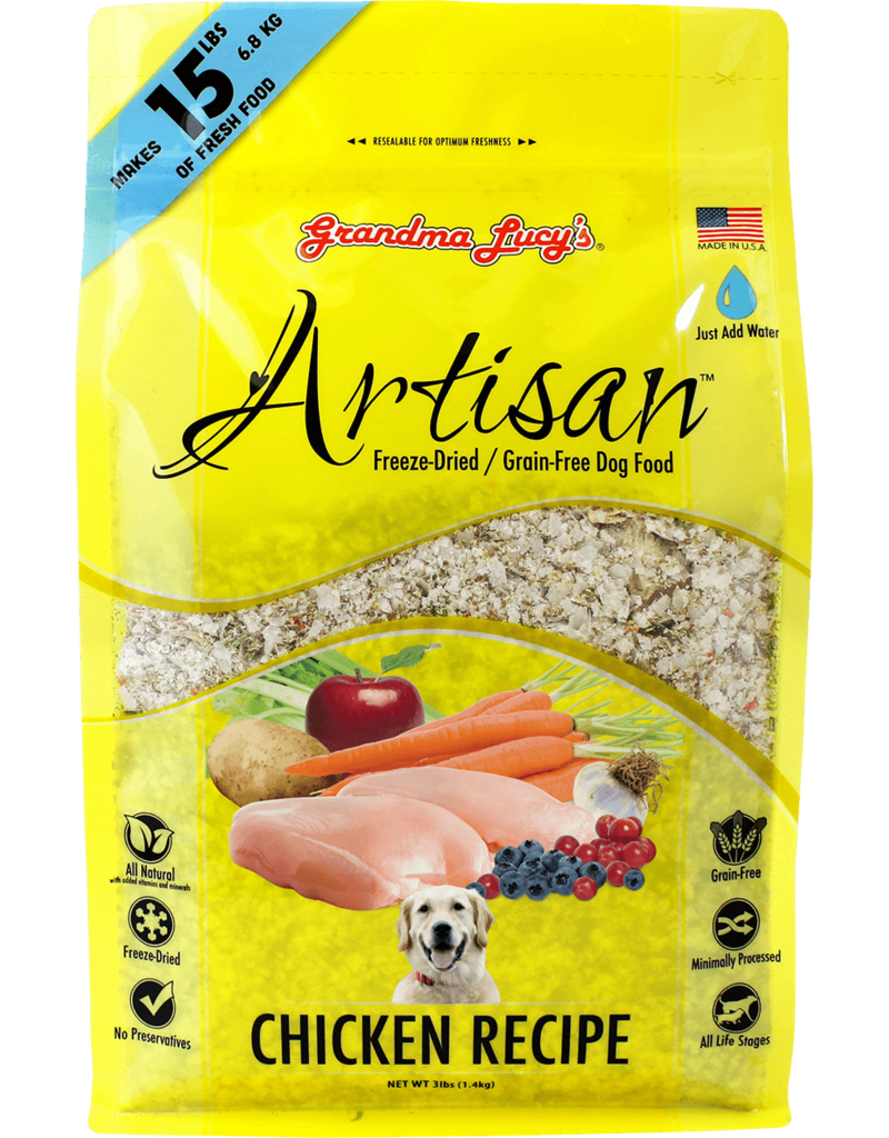 Grandma Lucy's Grandma Lucy's Artisan Dog Food Chicken 3 lbs